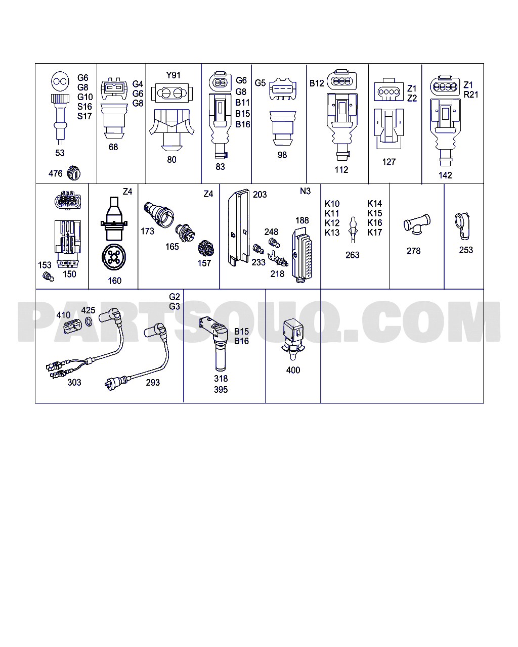 ENGINE ELECTRICAL EQUIPMENT | Mercedes-Benz VARIO 812D/814D/815D Standard,  Japan 670.353 | Parts Catalogs | PartSouq