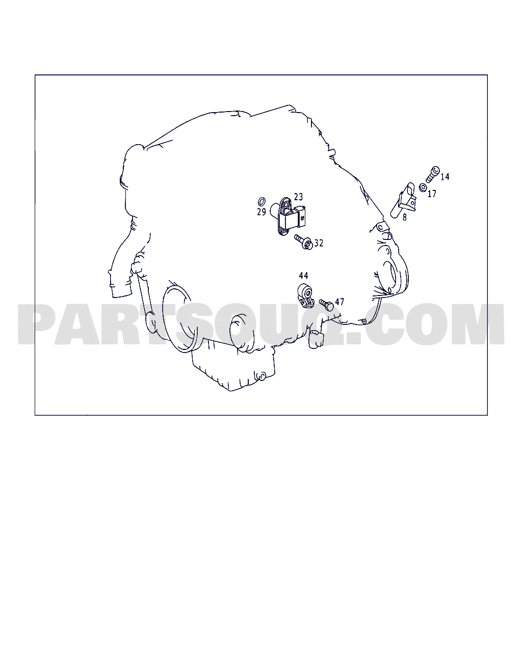 ENGINE ELECTRICAL EQUIPMENT | Mercedes-Benz E 200 KOMPRESSOR 27.07.2000  Standard | Parts Catalogs | PartSouq