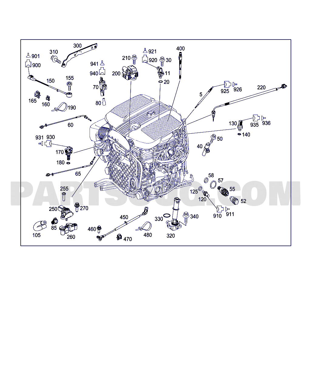 ATTACHMENT PARTS,HEATER PLUGS,AND SPEED SENDER UNIT | Mercedes-Benz 113KA/  L4X2 3200 08.03.2012 Standard | Parts Catalogs | PartSouq