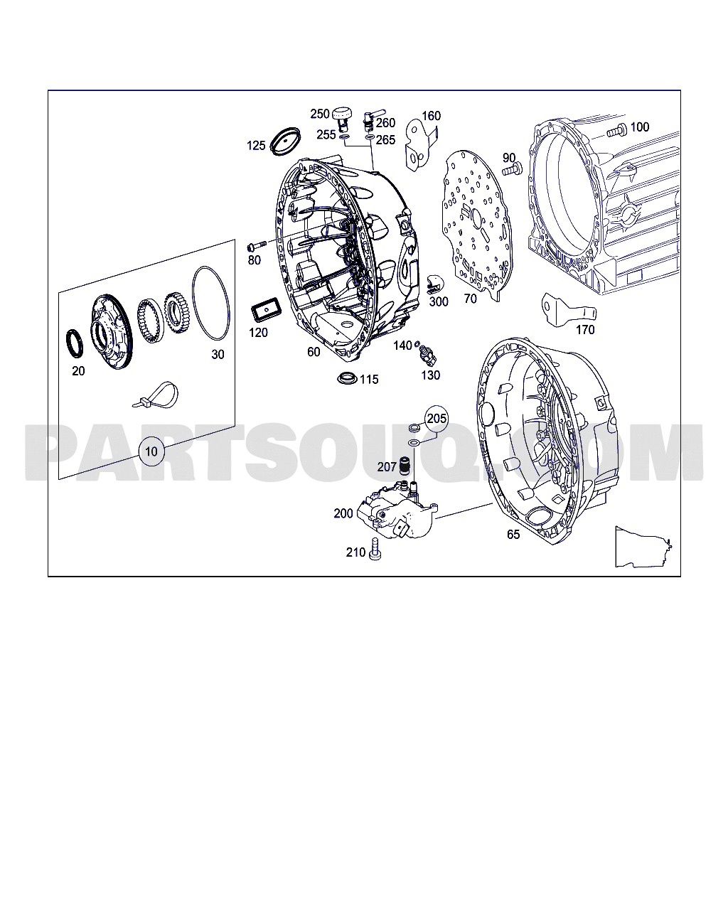 ENGINE ELECTRICAL EQUIPMENT | Mercedes-Benz C 220 BLUETEC / D 4MATIC  Standard, North America, Japan 205.005 | Parts Catalogs | PartSouq
