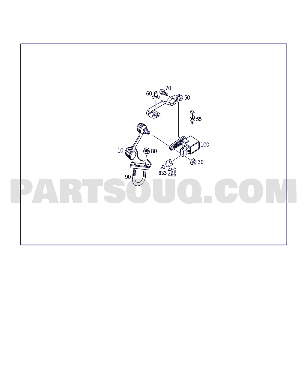 Buy the spare part Mercedes-Benz A2138200803 adapter