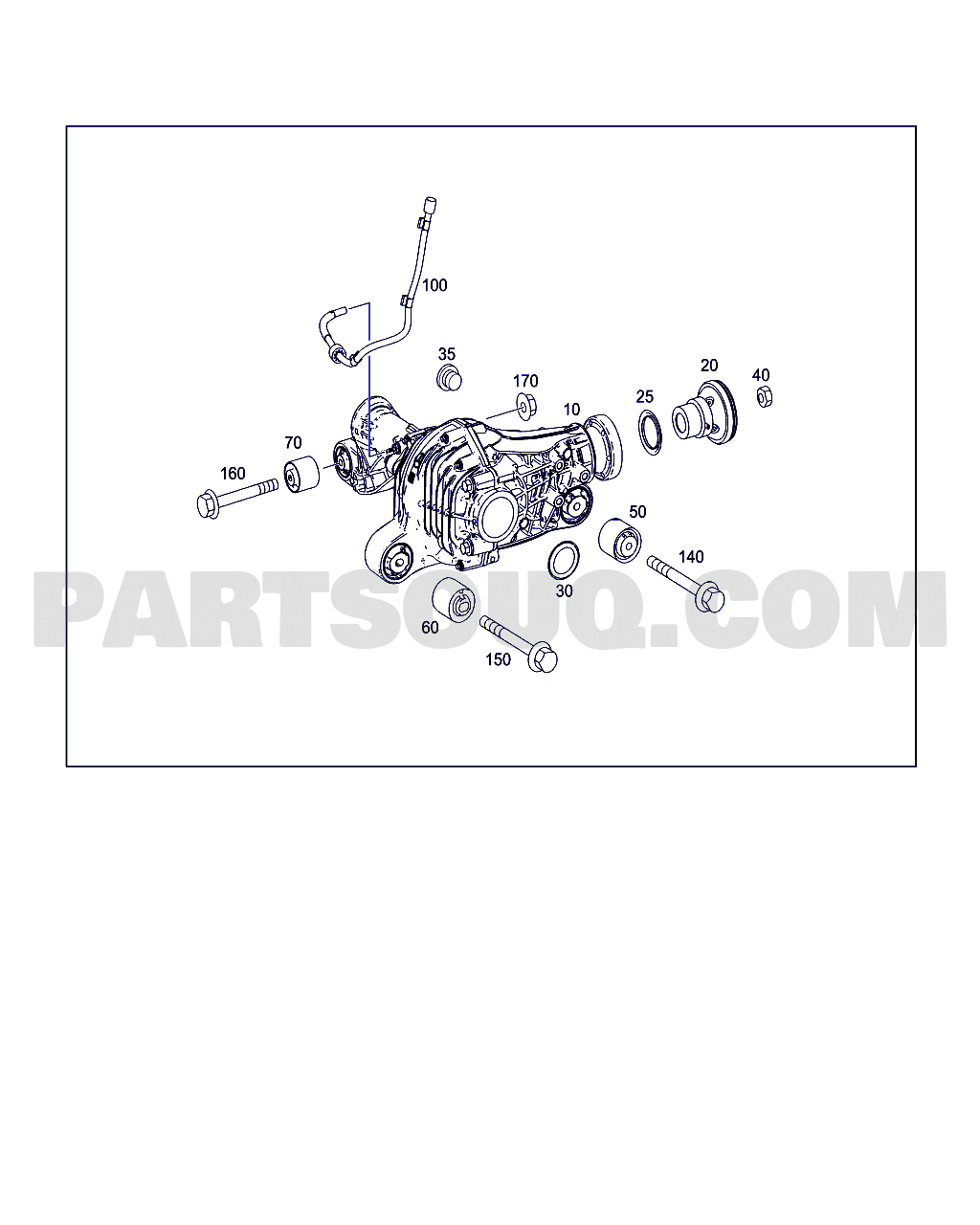 FRONT AXLE | Mercedes-Benz GLE 63 AMG S-MODELL Standard, North 