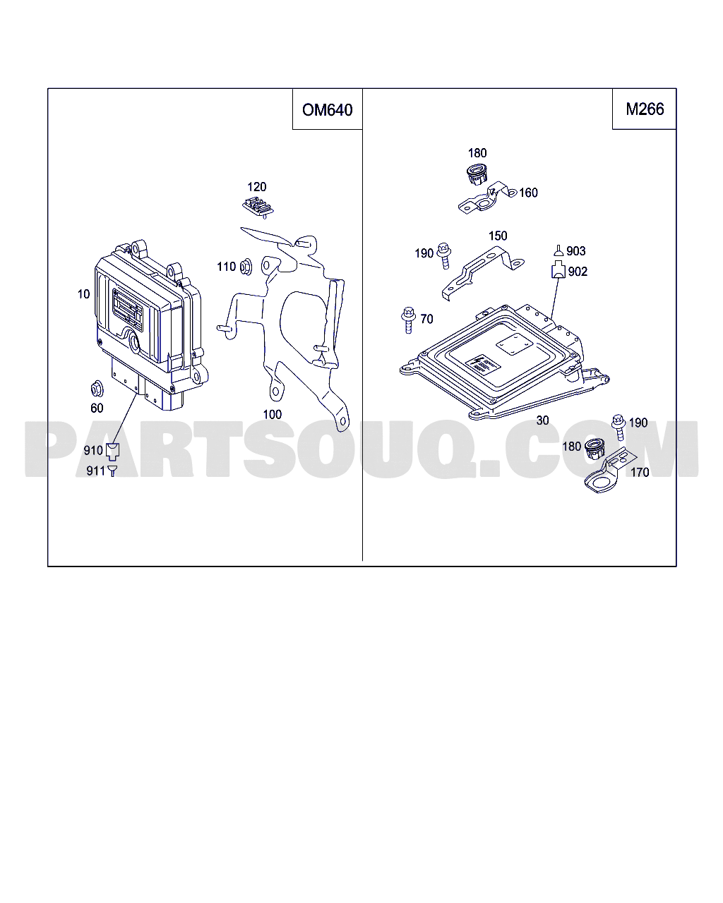 ELECTRICAL EQUIPMENT AND INSTRUMENTS | Mercedes-Benz A 160 CDI 12.08.2011  Standard | Parts Catalogs | PartSouq