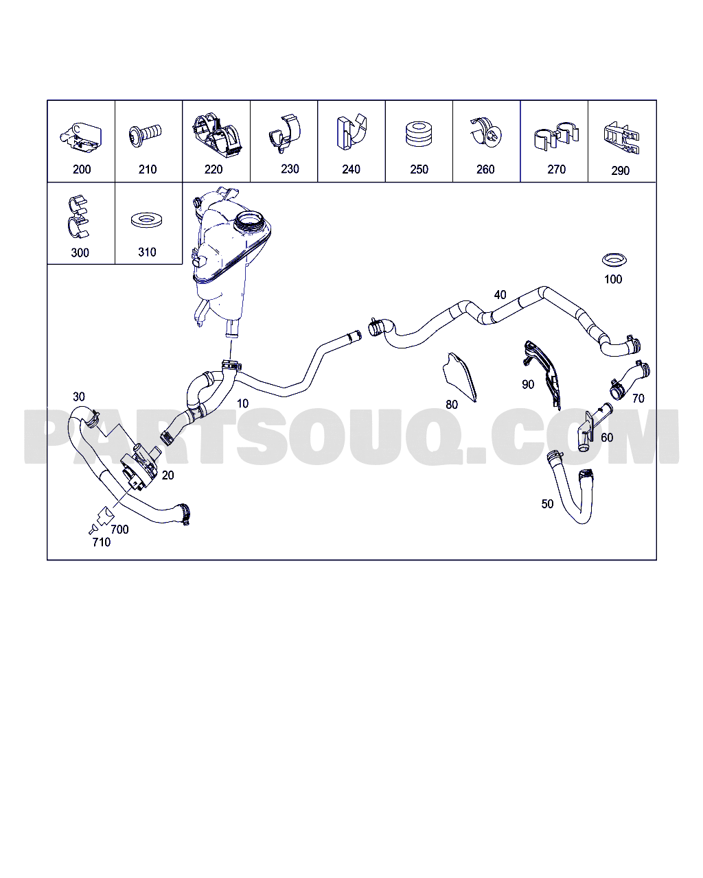 ENGINE COOLING | Mercedes-Benz R 350 CDI 4MATIC 14.12.2012 