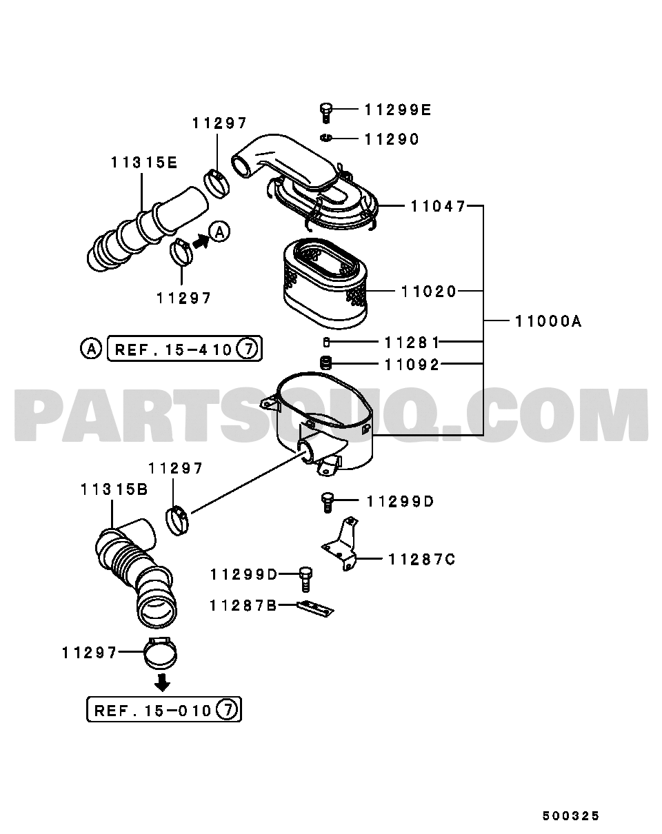 INTAKE & EXHAUST - AIR CLEANER