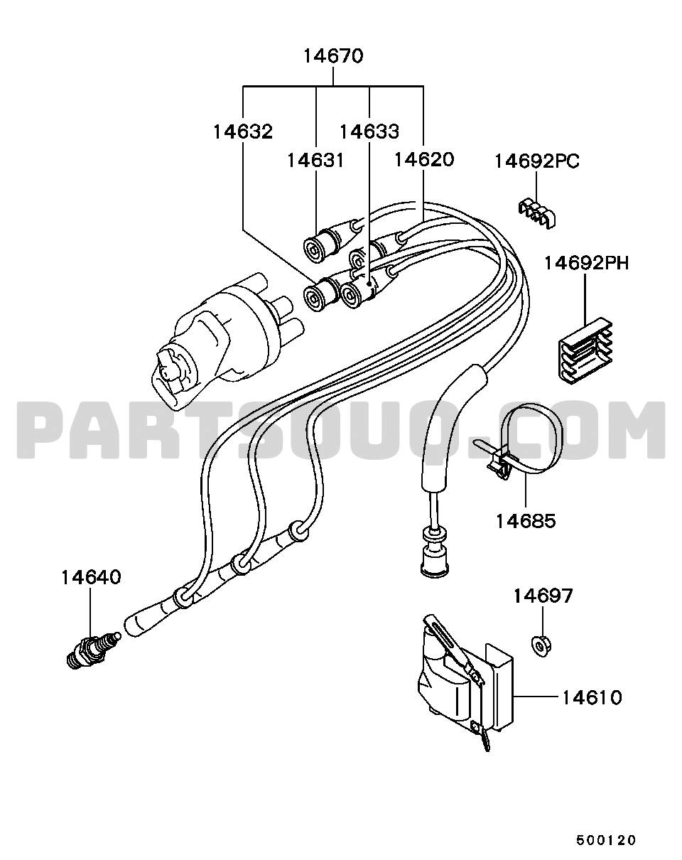 ENGINE ELECTRICAL - SPARK PLUG,CABLE & COIL
