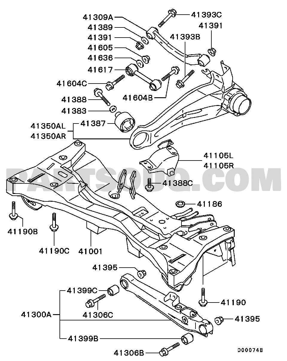 Power Train | Mitsubishi OUTLANDER North America CU5W