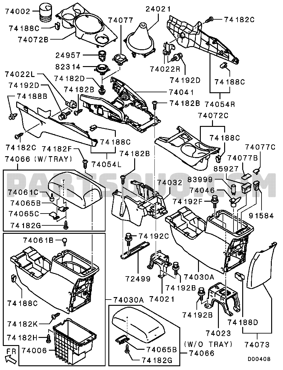 セール・キャンペーン Body Catalogs Parts | GA2W (EXPORT) General ASX Mitsubishi | メンテナンス