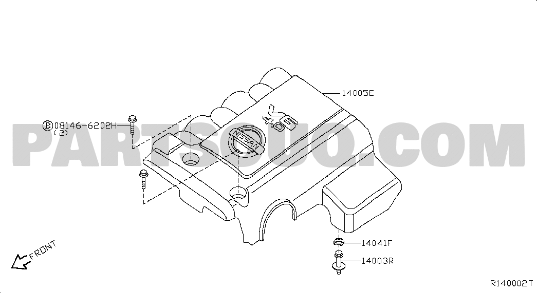 MANIFOLD; ENGINE COVER PARTS
