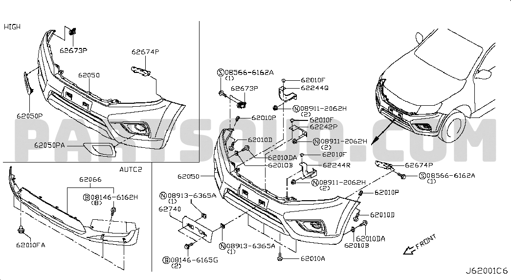Nissan navara store np300 parts
