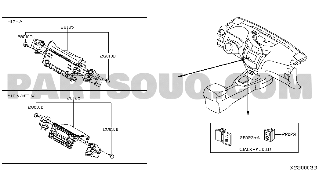 AUDIO & VISUAL; AUDIO UNIT | Nissan NP300 FRONTIER 09.2016 G 