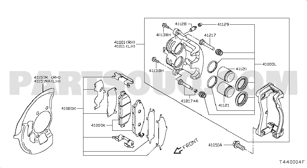 BRAKE | Nissan TERRA 08.2018 JD23TT | Parts Catalogs | PartSouq