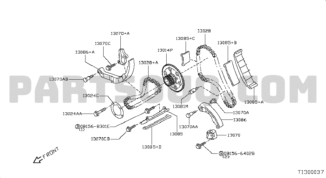 ENGINE MECHANICAL | Nissan NAVARA 12.2006 D40T | Parts Catalogs | PartSouq