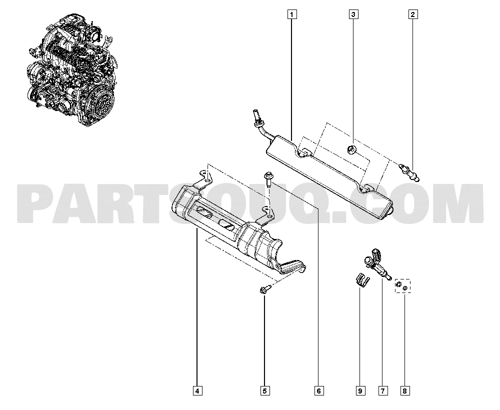 Fuel injection | Renault Logan Sandero II Logan Sandero II L8MG 