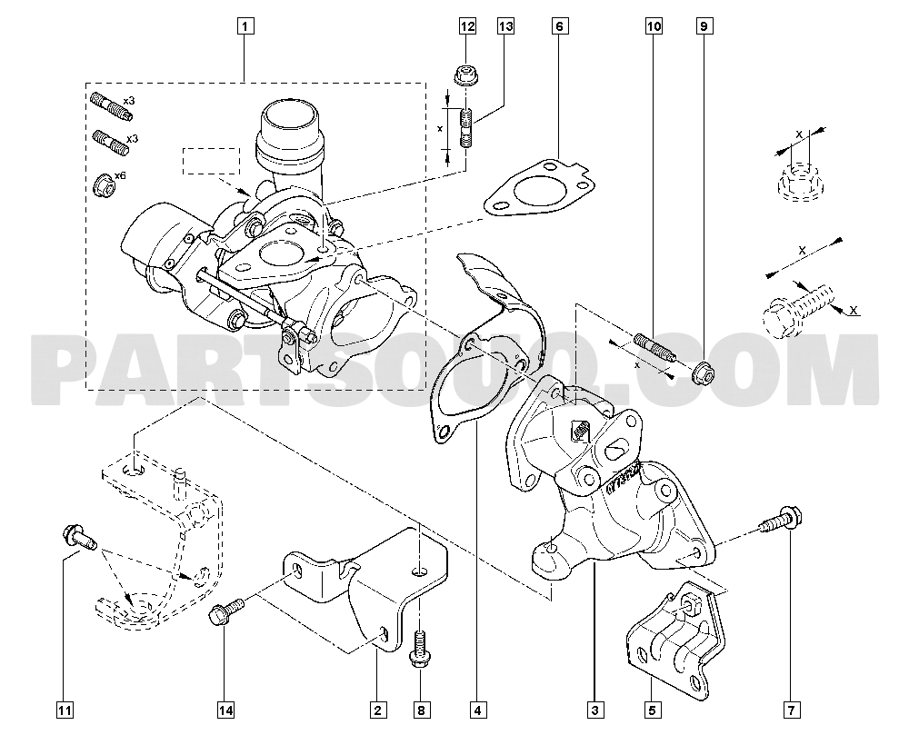 Cylinder head - Valve rocker cover | Renault Mégane III Mégane III 