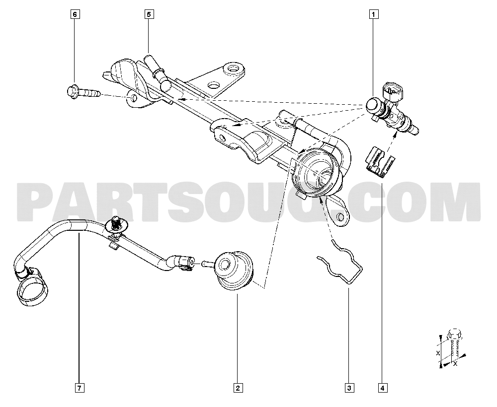 Fuel injection | Renault Logan Sandero II Logan Sandero II L8MG 