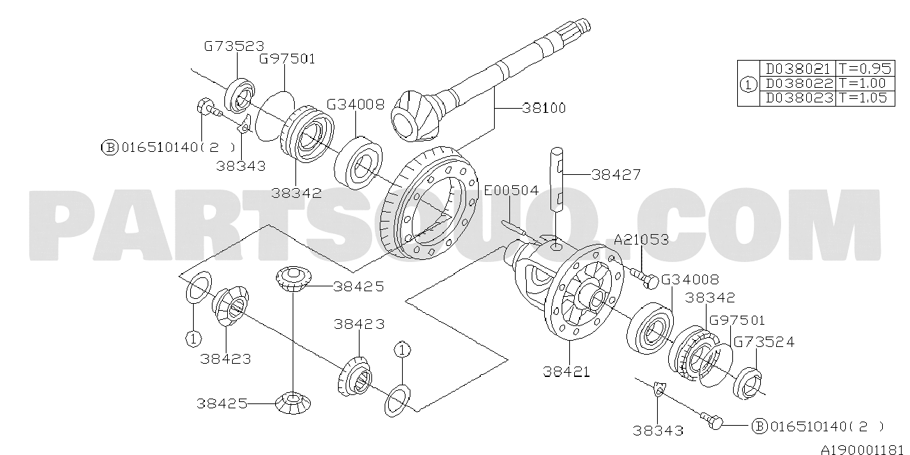 DIFFERENTIAL \u0026 PROPELLER SHAFT | Subaru IMPREZA Japan 11.02.2002 | Parts  Catalogs | PartSouq