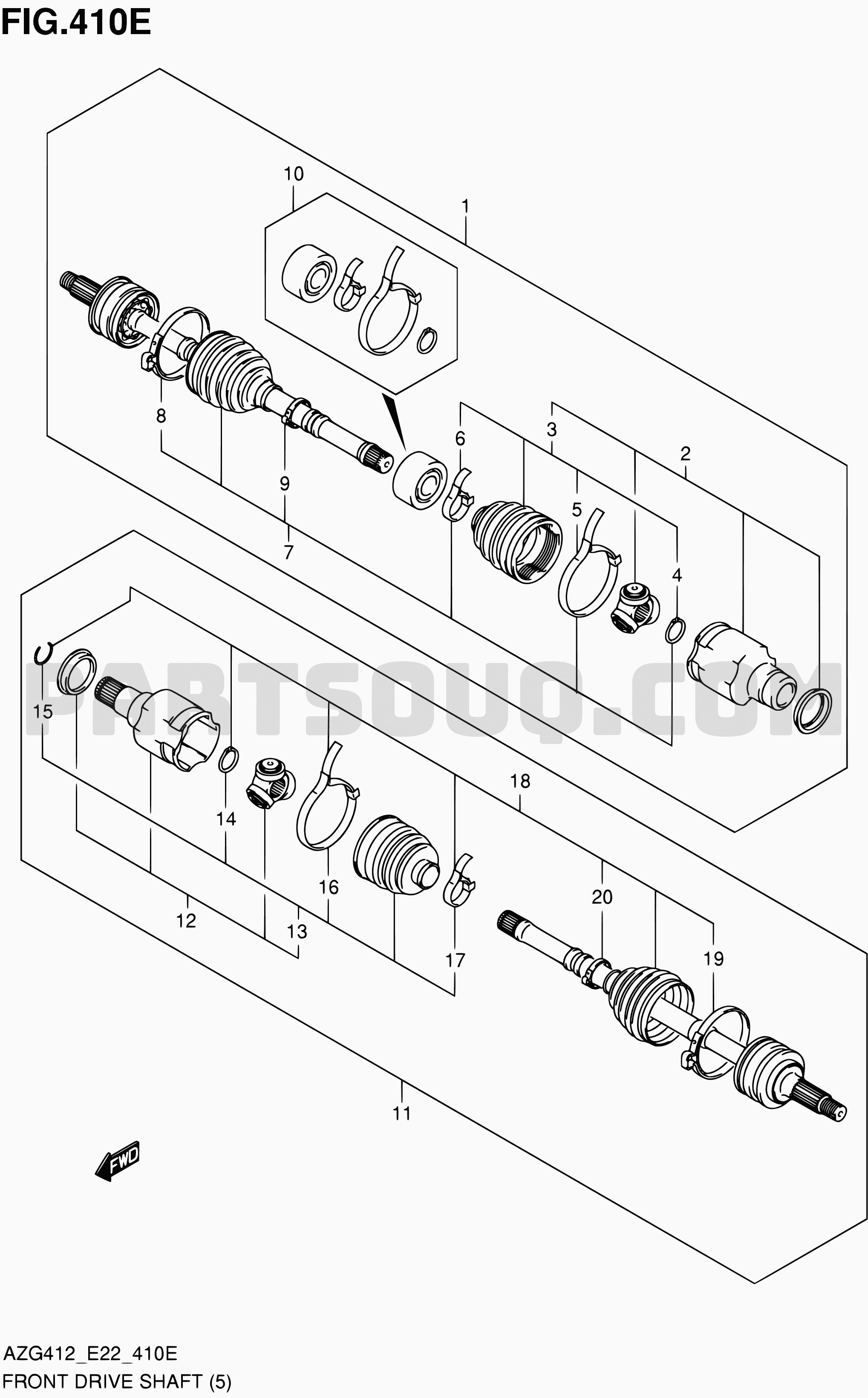 10 Suspension Suzuki Swift Azg412 Azg412 Parts Catalogs Partsouq