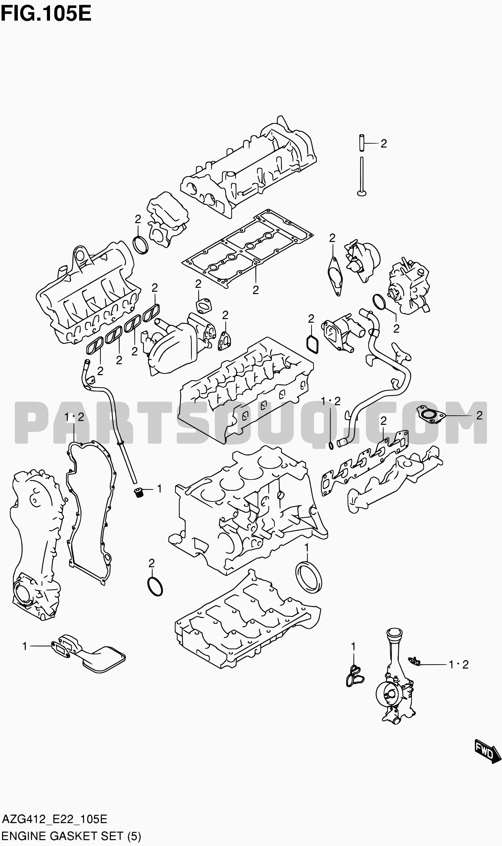 1 Engine Suzuki Swift Azg413 Azg413d Parts Catalogs Partsouq