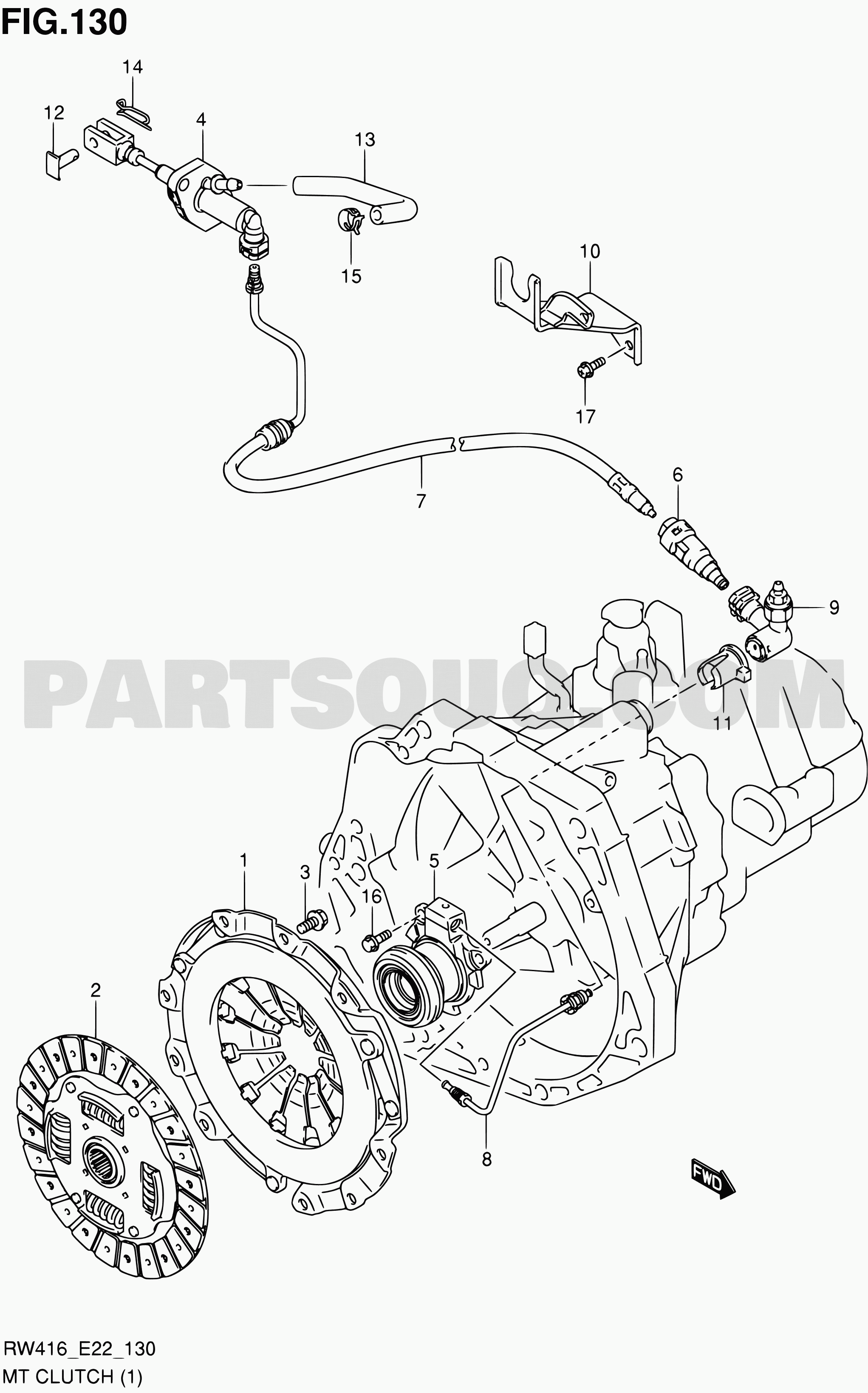 7. Transmission | Suzuki SX4 RW416 RW416 (MAGYAR) | Parts Catalogs 