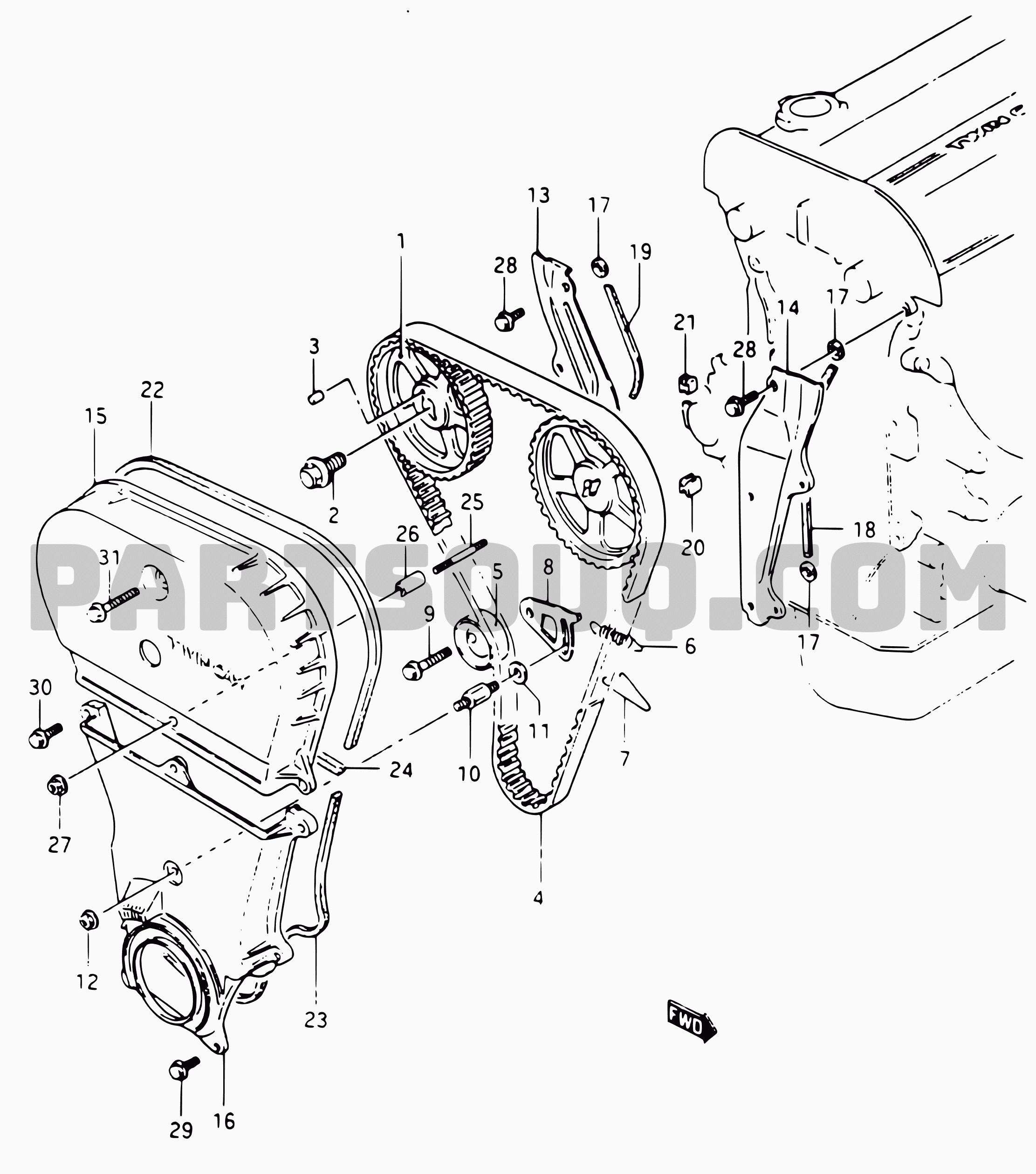 Suzuki swift deals timing belt