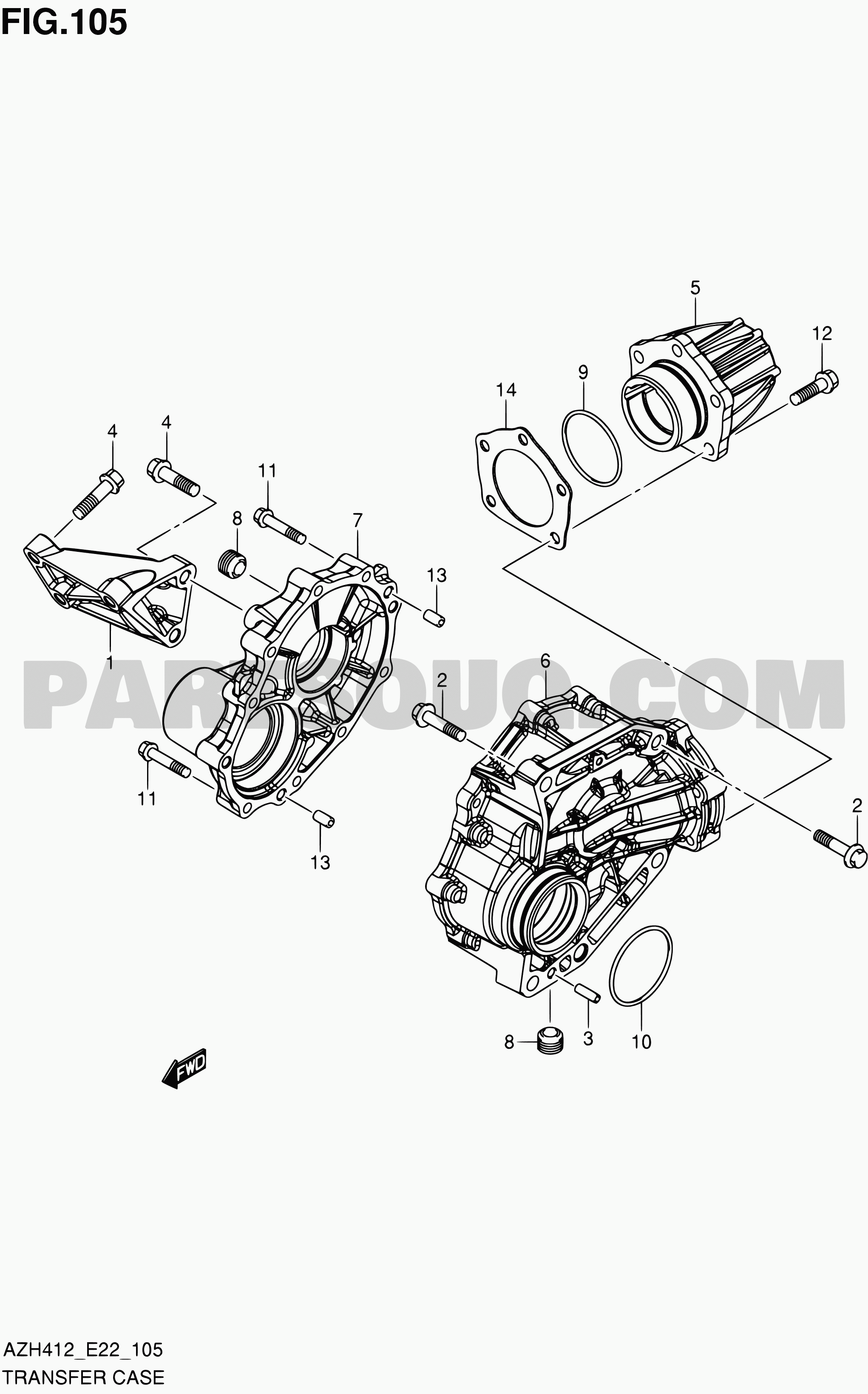 7 Transmission Suzuki Swift Azh412 Azh412 E22 Parts Catalogs