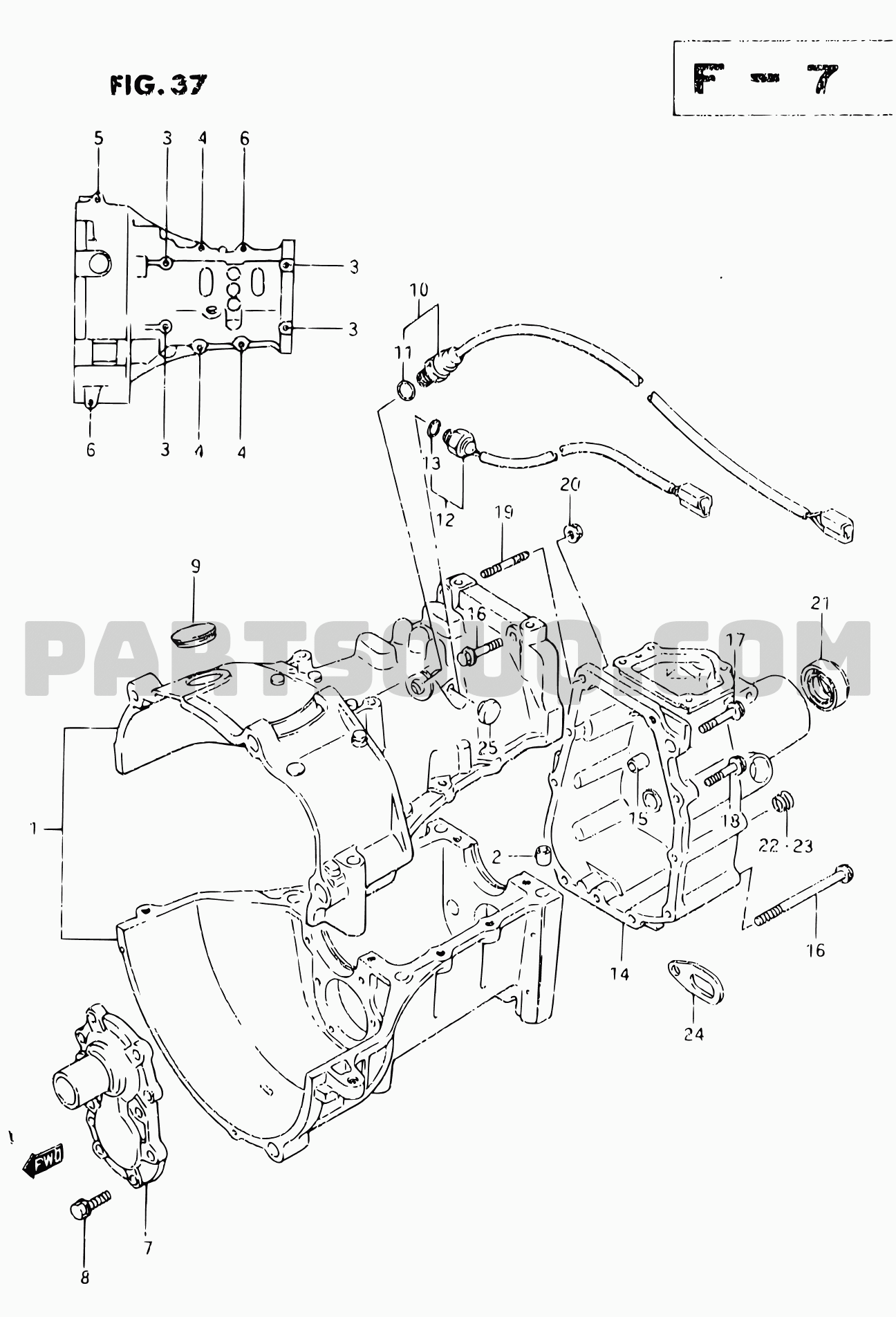 7. Transmission Suzuki Carry/Supercarry/Every SK410 SK4103 (E01