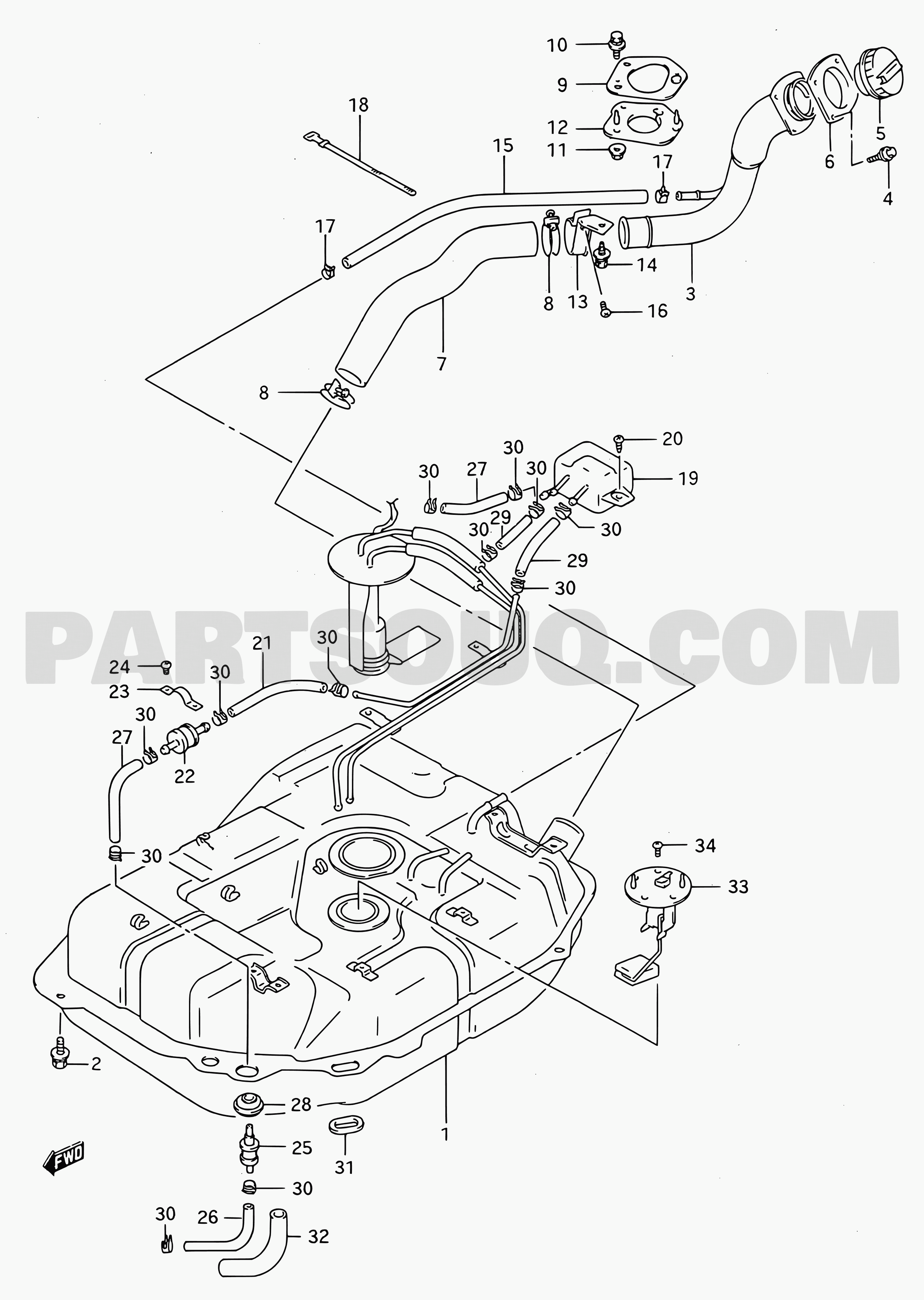 Celerio hotsell fuel tank