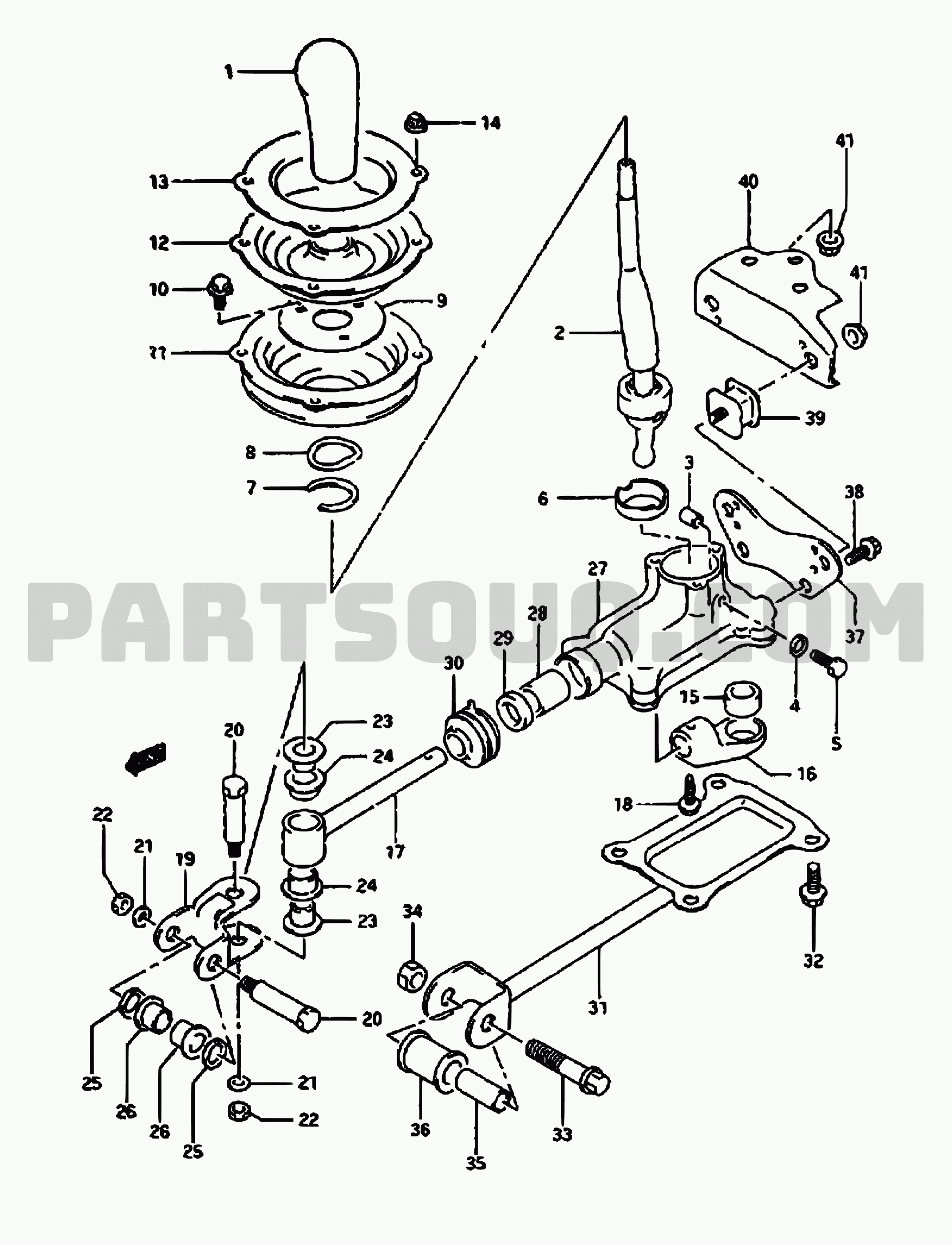 7. Transmission | Suzuki Cappucino SX306 SX306 | Parts Catalogs 