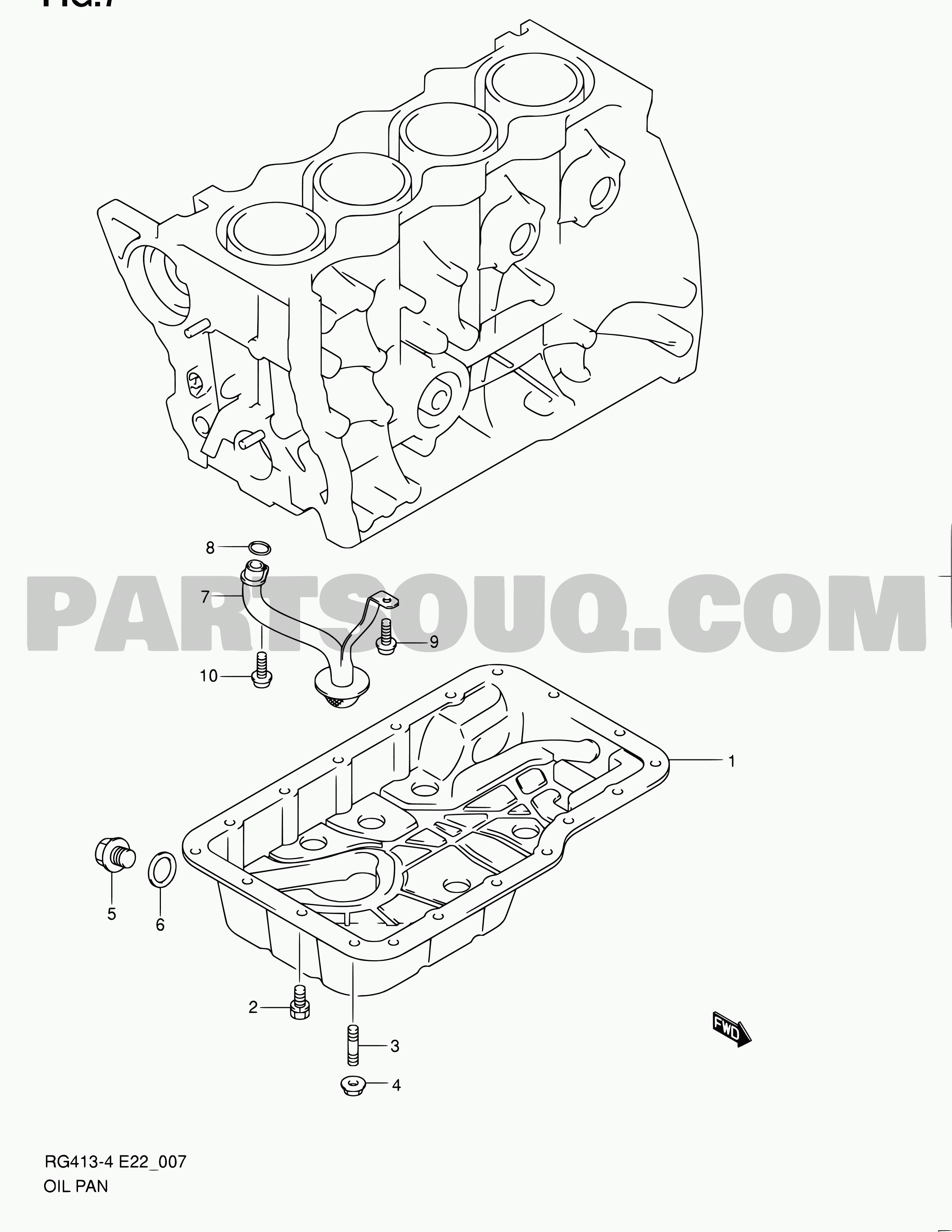 1. Engine Suzuki Ignis RG415 RG4154 Parts Catalogs PartSouq