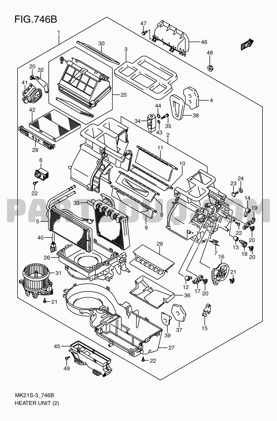Door / Inner body | Suzuki Palette MK21S-3 | Parts Catalogs | PartSouq