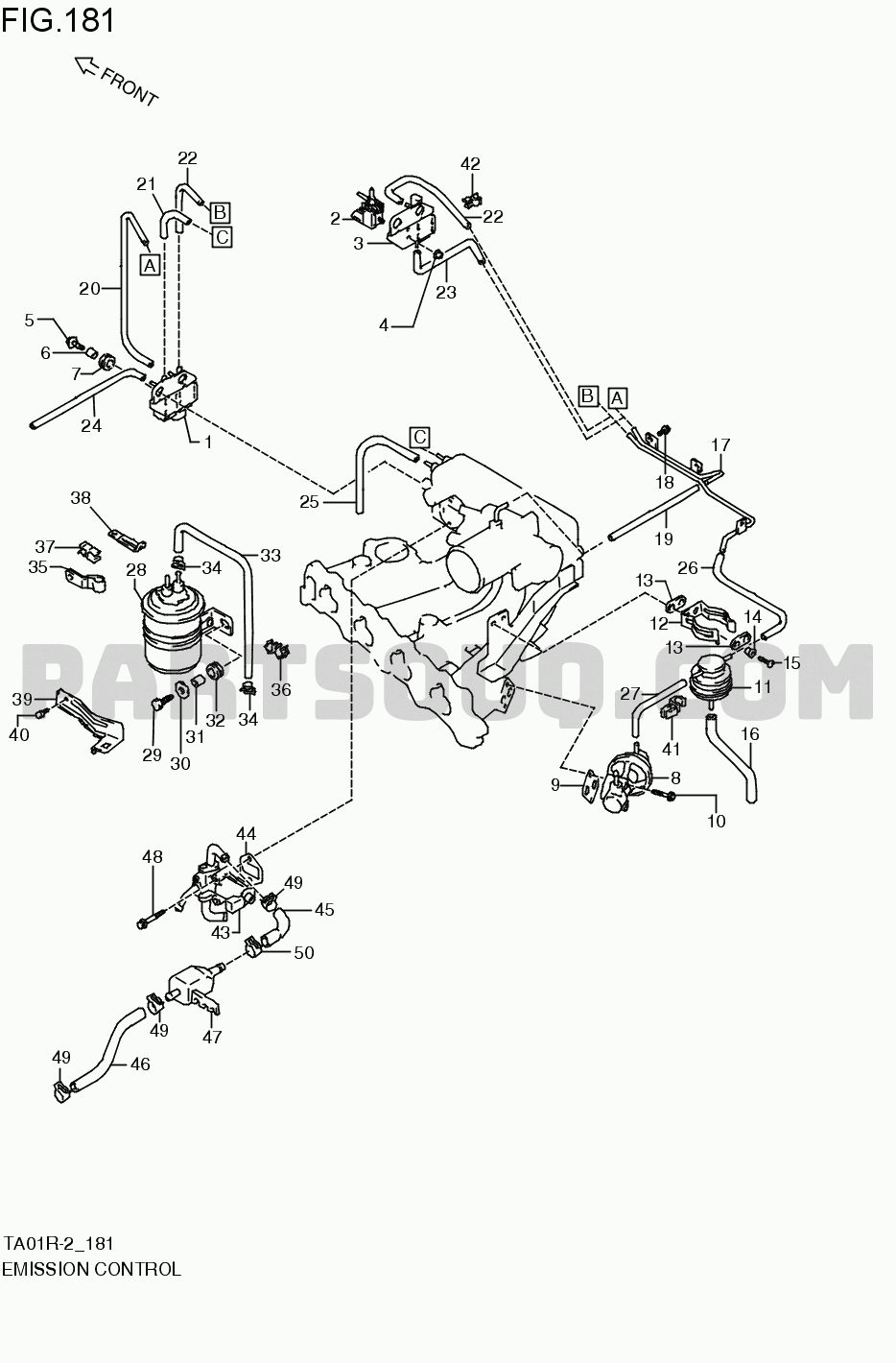 Emission | Suzuki Escudo TA01R-2 | Parts Catalogs | PartSouq