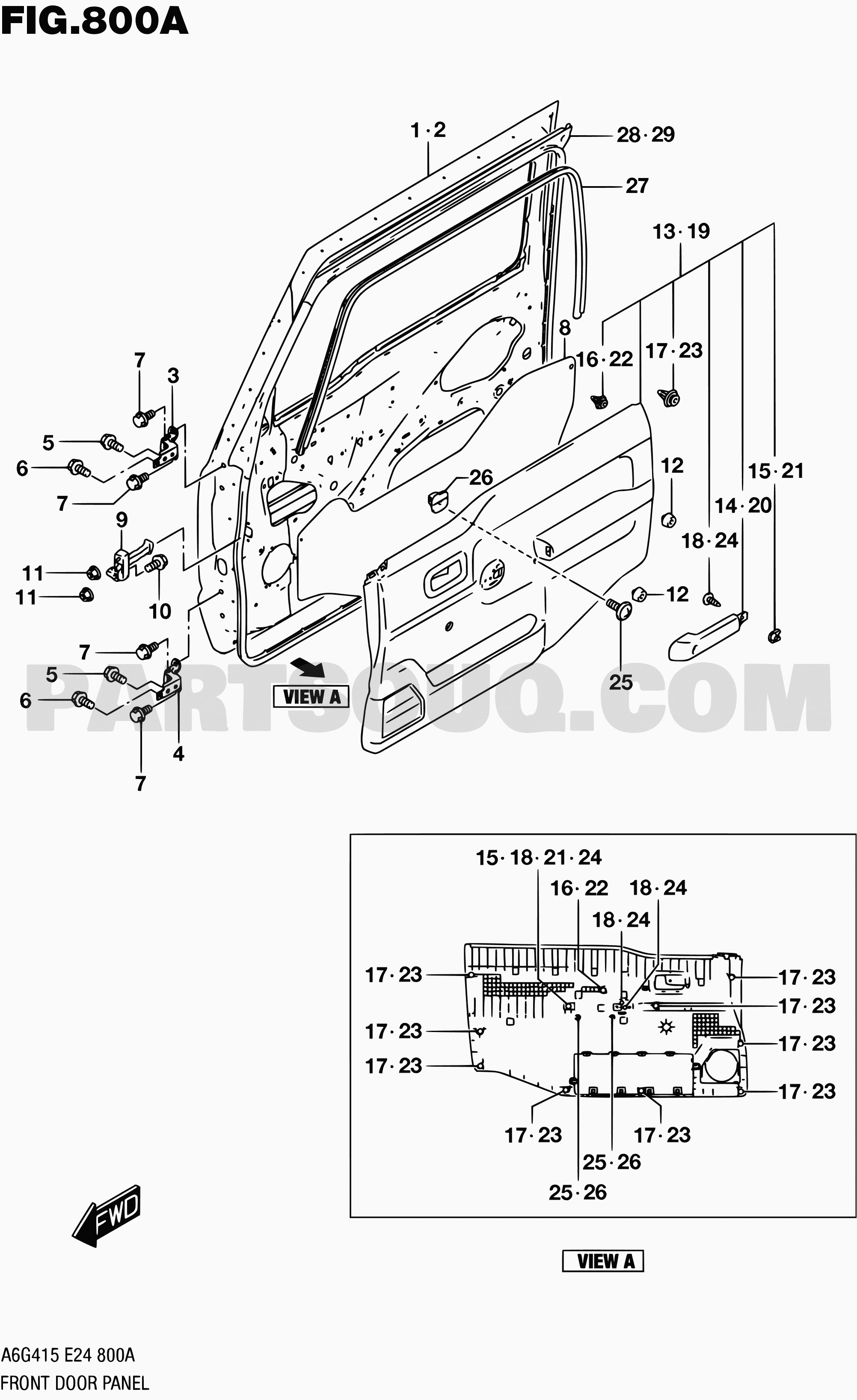 Body | Suzuki Jimny A6G415 A6G415 (E43) | Parts Catalogs | PartSouq