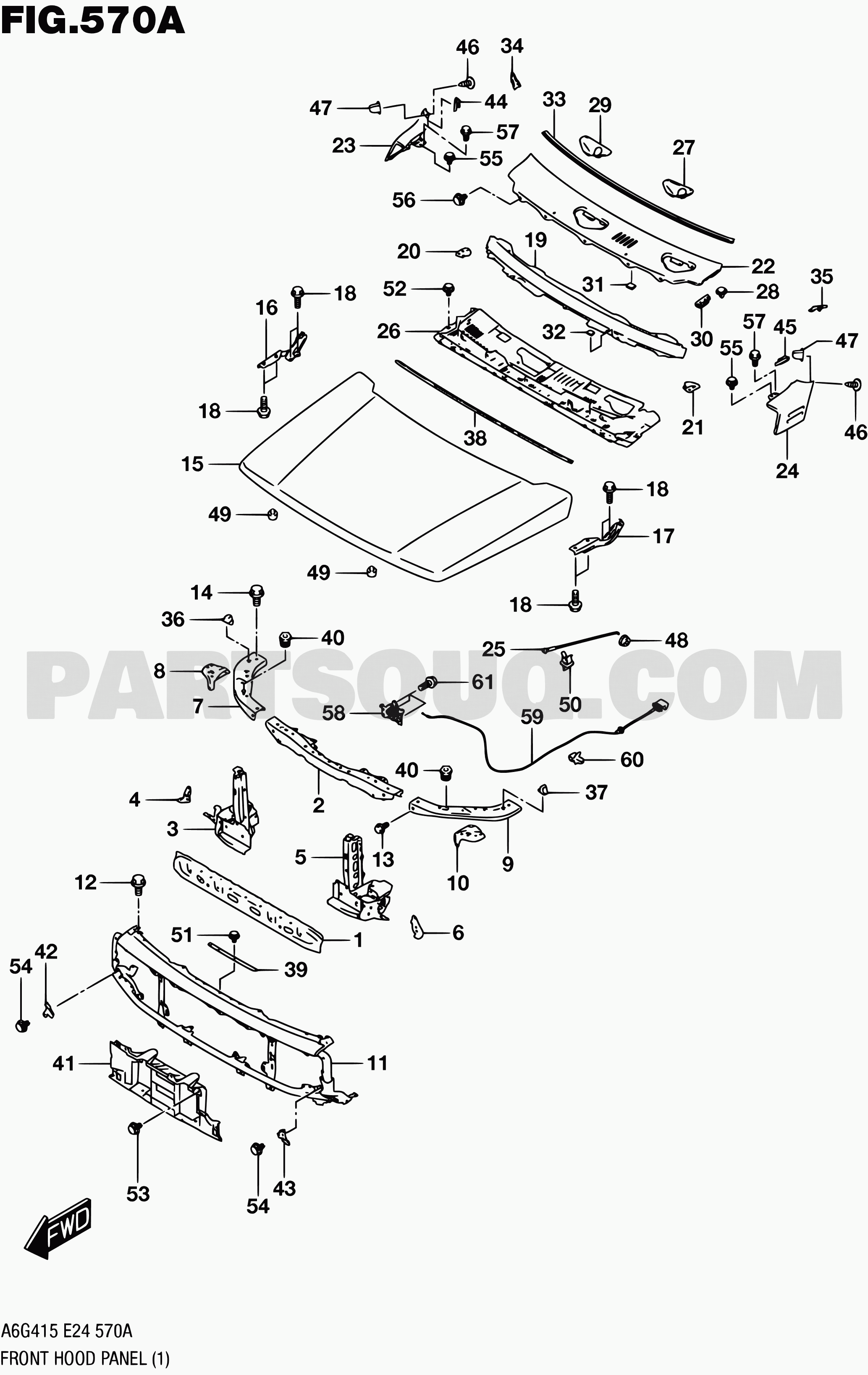 パーツ Anjuny Body | Suzuki Jimny A6G415 A6G415 (E43) | Parts Catalogs | PartSouq