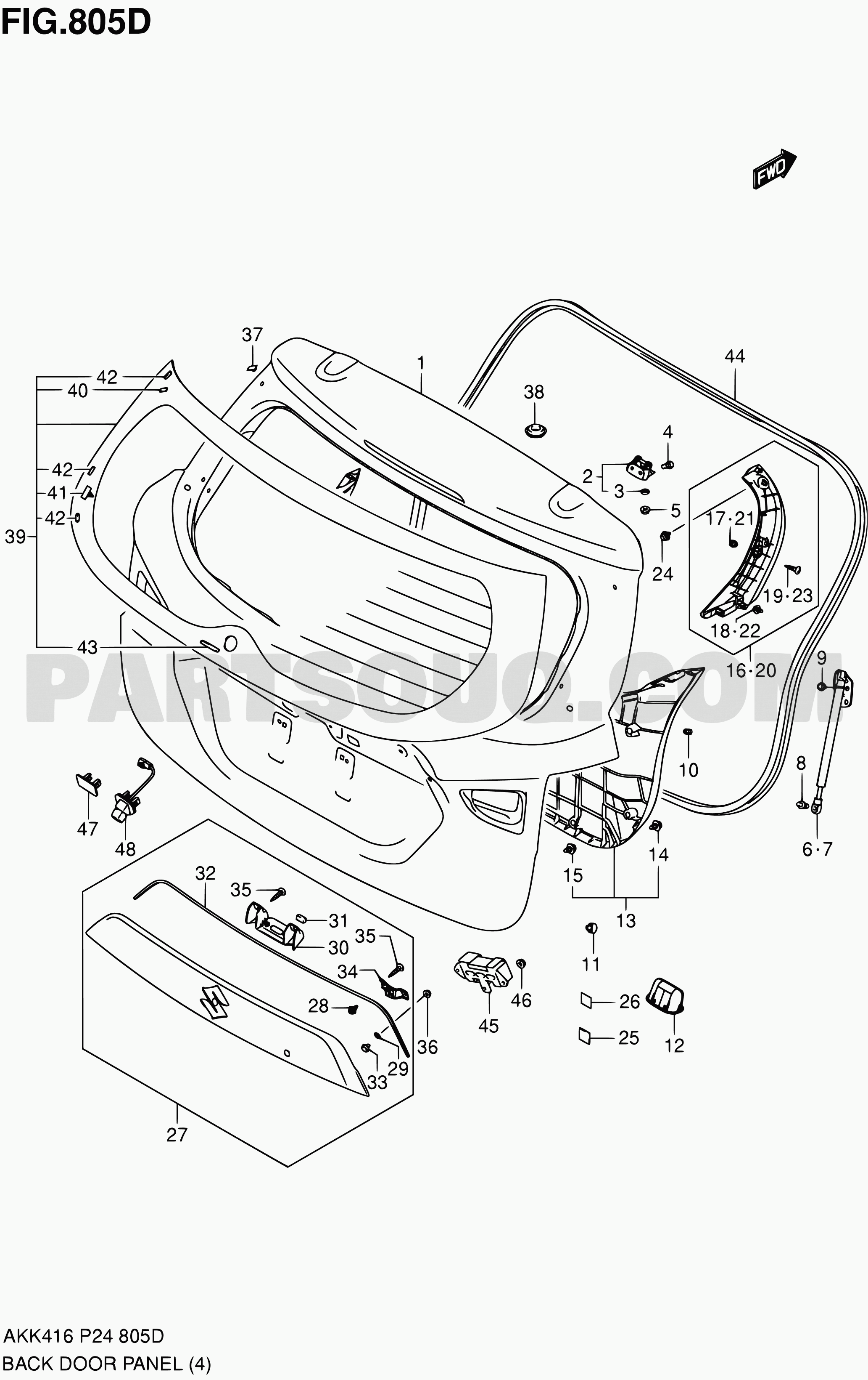 Electrical | Suzuki SX4/S-Cross AKK416 M16A | Parts Catalogs