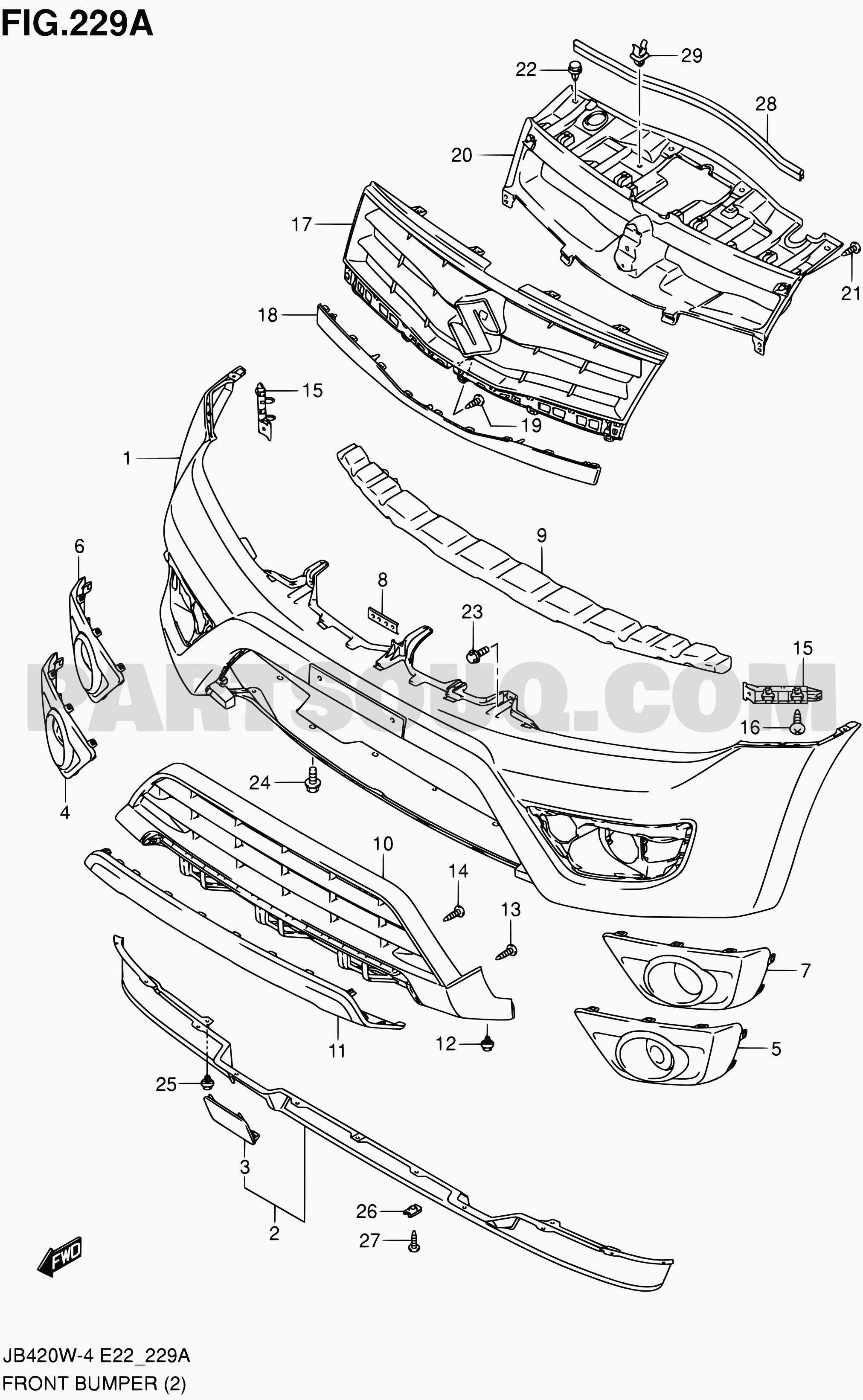 Body | Suzuki Grand Vitara JB420 JB420W-7 | Parts Catalogs | PartSouq