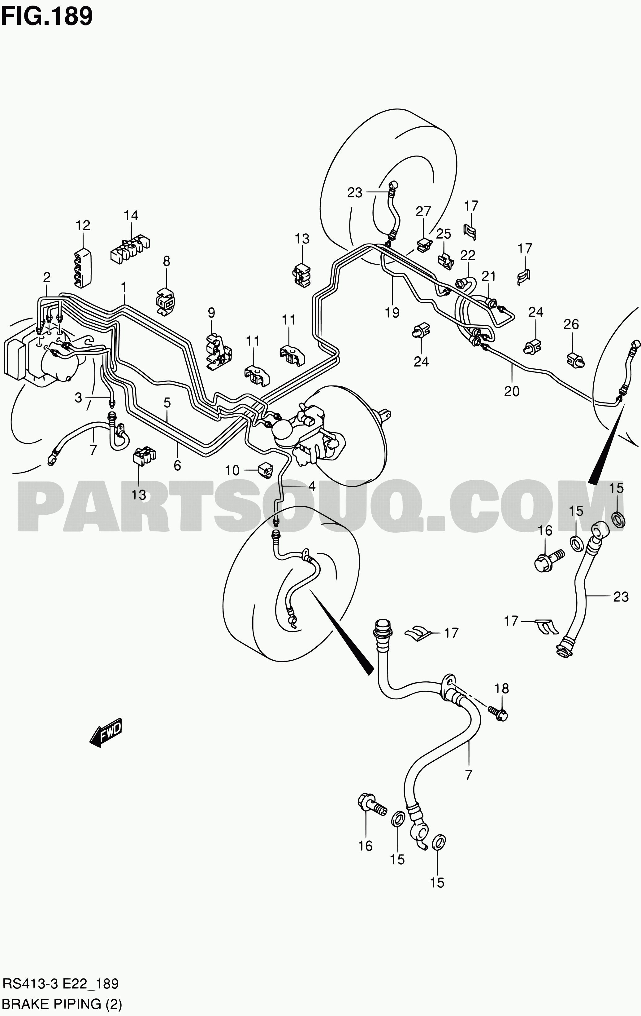 Brake | Suzuki Swift RS413D RS413D-3 (Magyar) | Parts