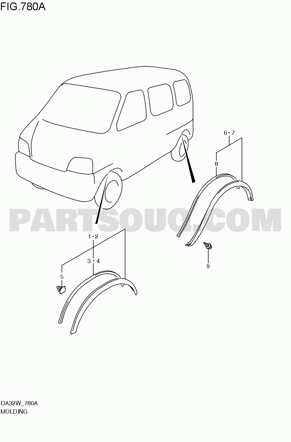 Body | Suzuki Carry/Every G13B 2WD | Parts Catalogs | PartSouq