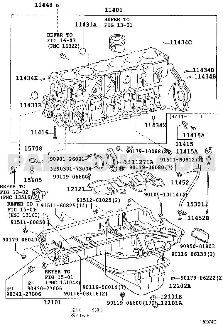 Engine/Fuel/Tool | Toyota LAND CRUISER FZJ75LV-MRU 01.1992