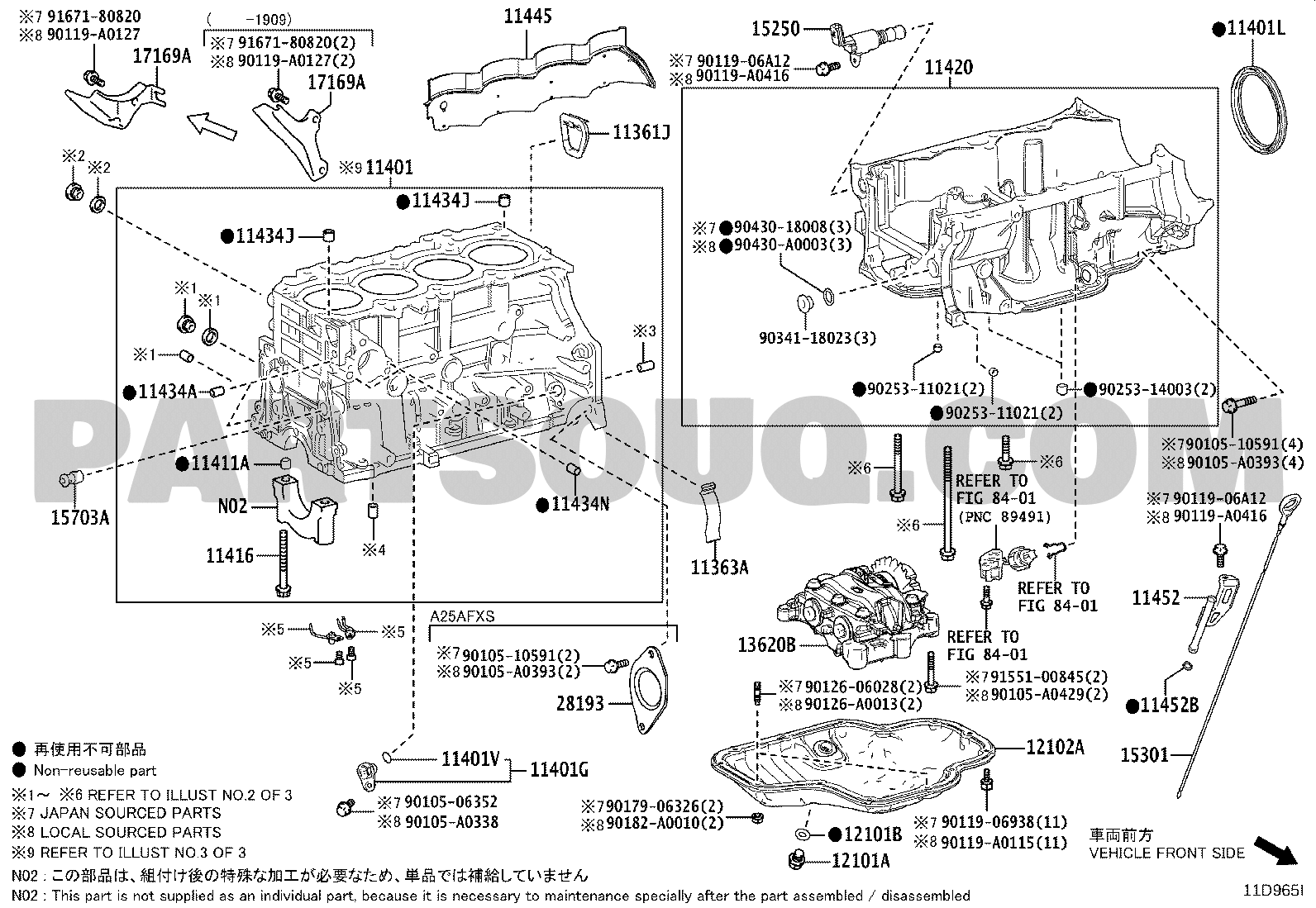 Engine/Fuel/Tool | Toyota RAV4 AXAH54L-CNXXBK AXAA5#,AXAH54,AXAL54 