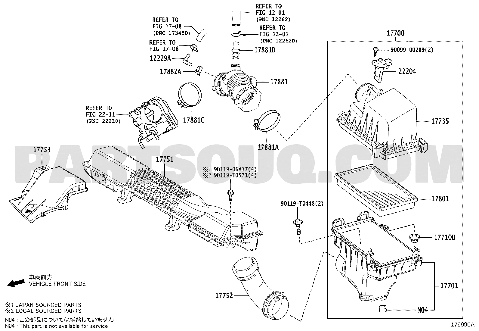 AIR CLEANER | Toyota C-HR ZGX11R-CHXEGE ZGX11,ZYX10 | Parts グラントイーワンズ  LALA ドレナージュスパッツ サイズ:58