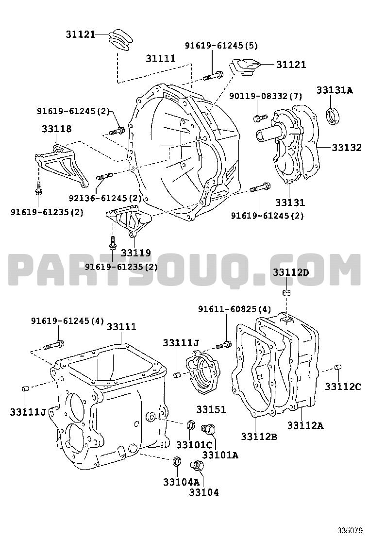 Power Train/Chassis | Toyota LAND CRUISER S/T,H/T HZJ73HV-MEU  FJ75,LJ7#,HZJ7#,PZJ7#,KZJ7# | Parts Catalogs | PartSouq