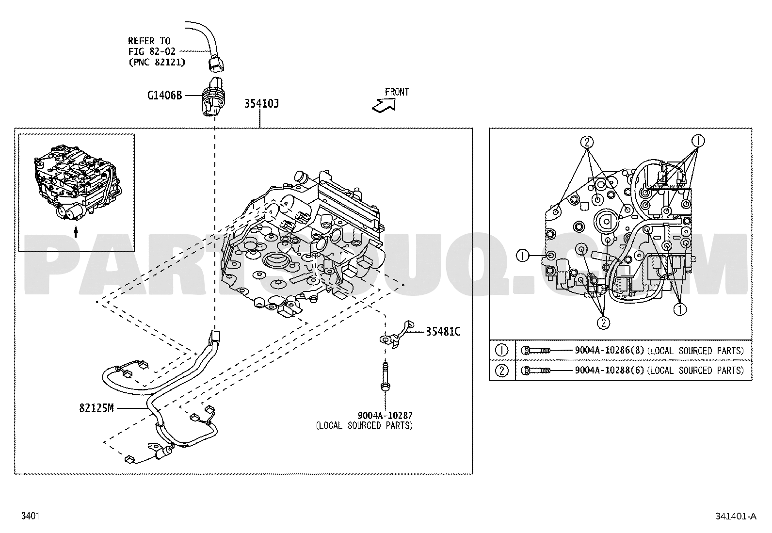 TRANSAXLE ASSY(CVT) | Toyota RAIZE A251RA-GBXF A250,A251 | Parts 