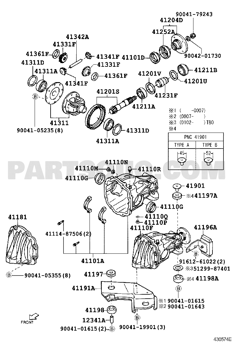 FRONT AXLE HOUSING \u0026 DIFFERENTIAL 