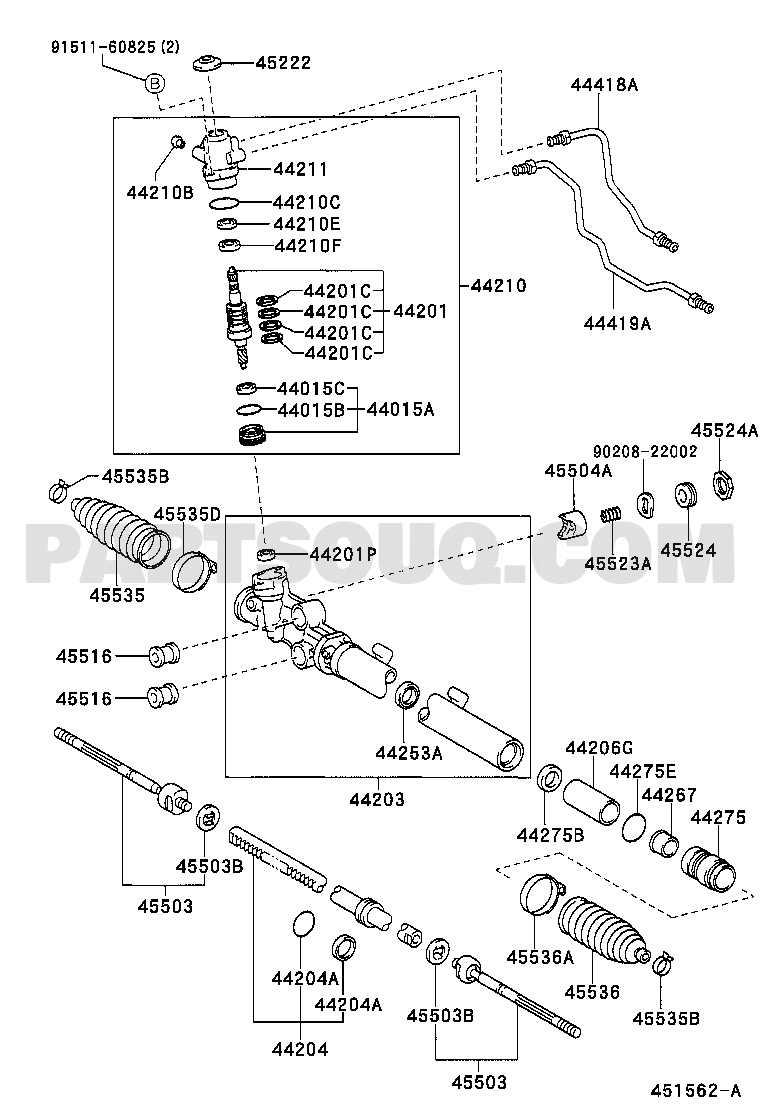 Transmisión/Chasis | Toyota ALTEZZA/ALTEZZA GITA SXE10-AEFVF GXE1