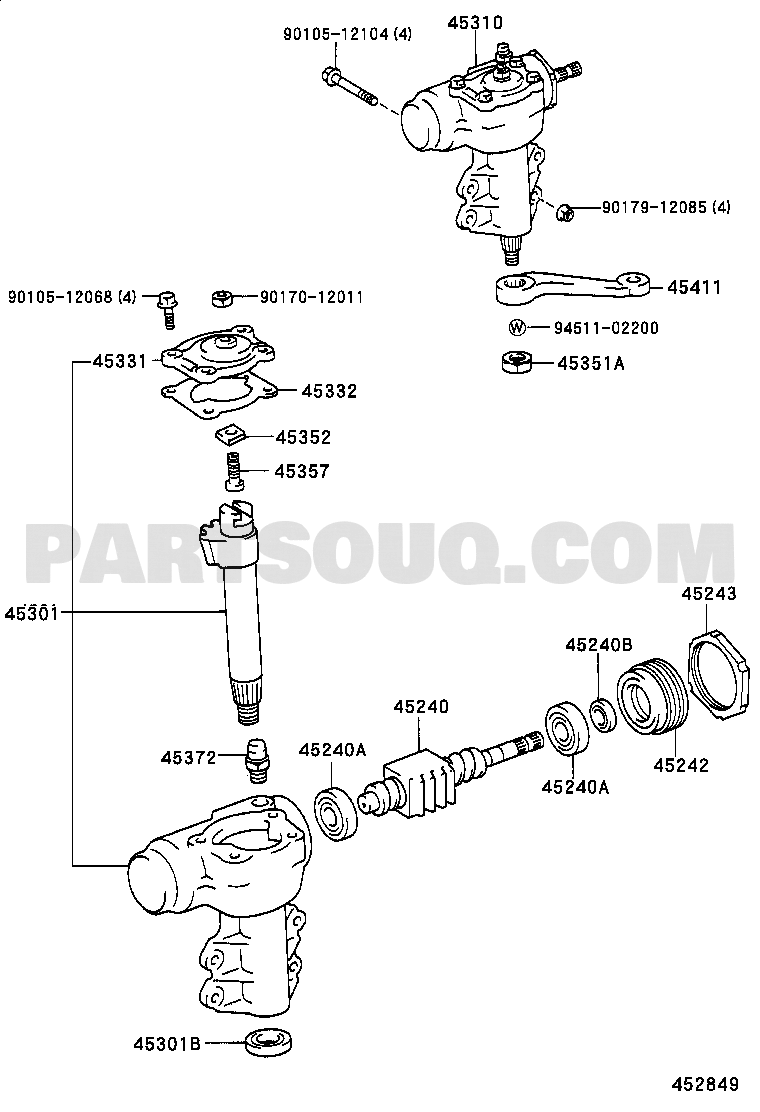 Power Train/Chassis | Toyota LAND CRUISER FJ70LV-PN 01.1990