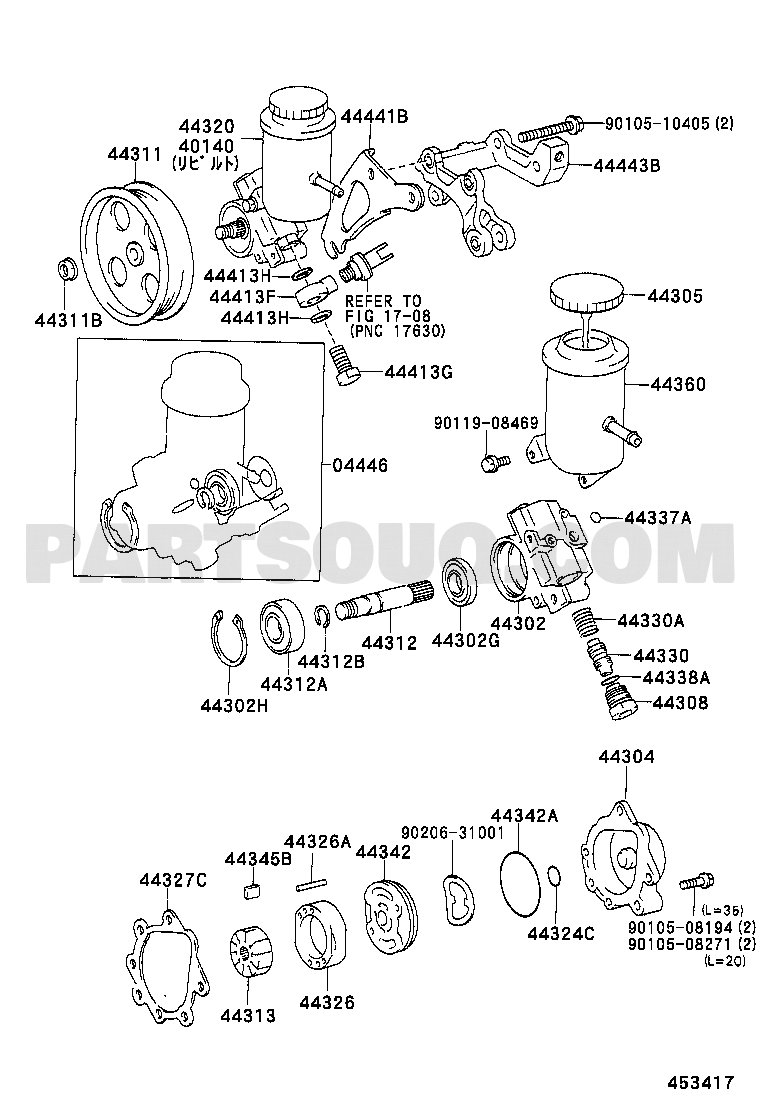 Transmisión/Chasis | Toyota MARK 2 JZX90-ATPQF GX90,LX90,SX90,JZX9