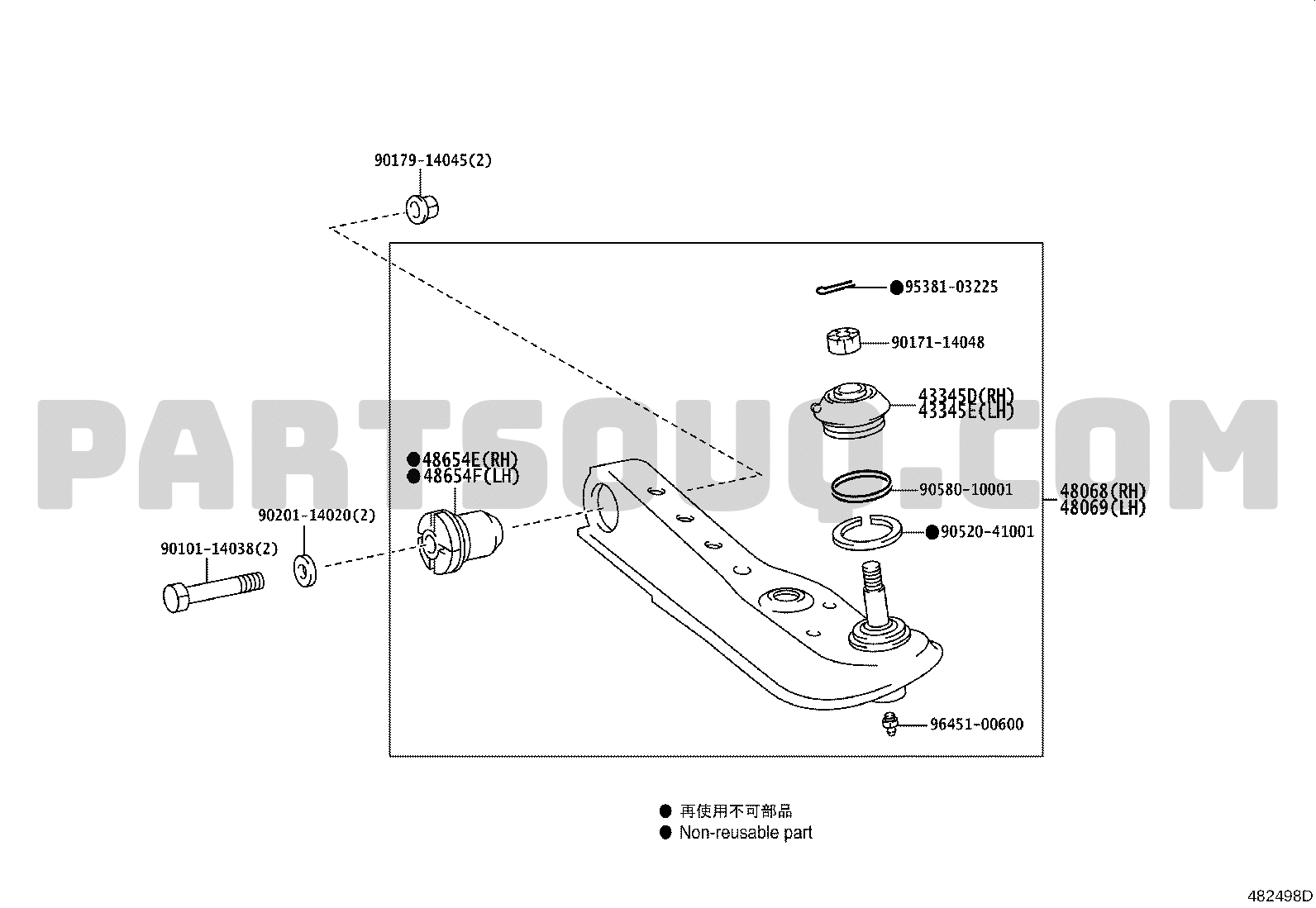 90101)ボルト トヨタ トヨタ純正品番先頭9010 【通販モノタロウ】