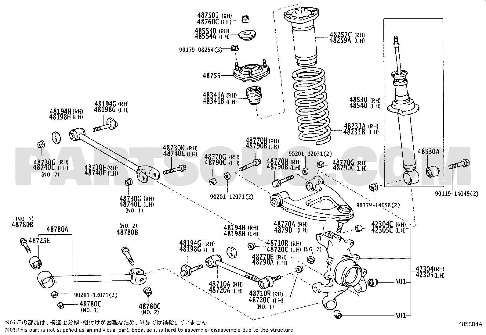 Power Train/Chassis | Toyota CHASER JZX105-BTPQF GX10#,JZX10