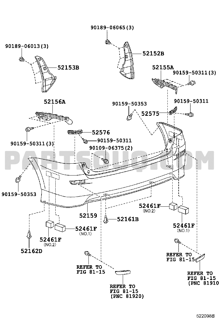 Toyota wish parts online and accessories